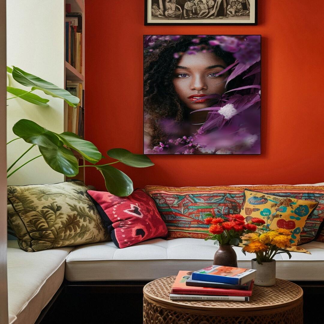 Girl Art1 canvas frame