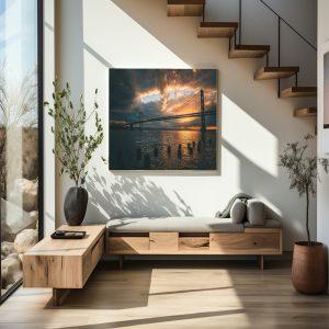 Bridge1 canvas frame