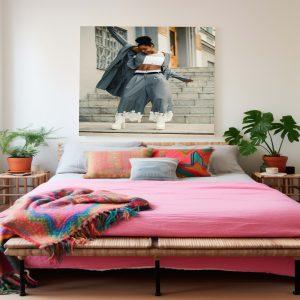 Girl5 canvas art frame