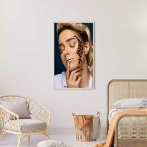Girl8 canvas art frame