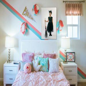 Halloween canvas art frame