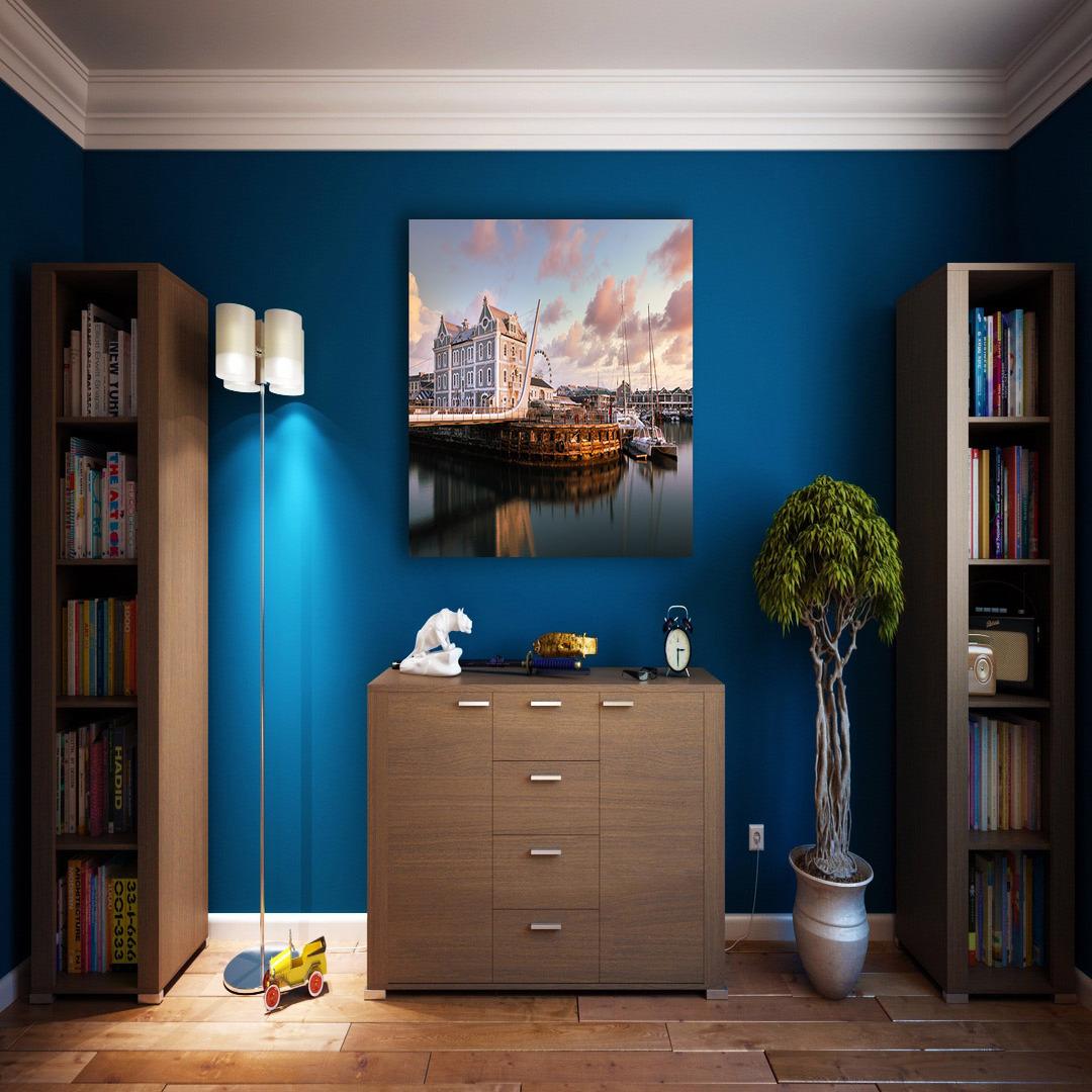 Harbour1 canvas art frame
